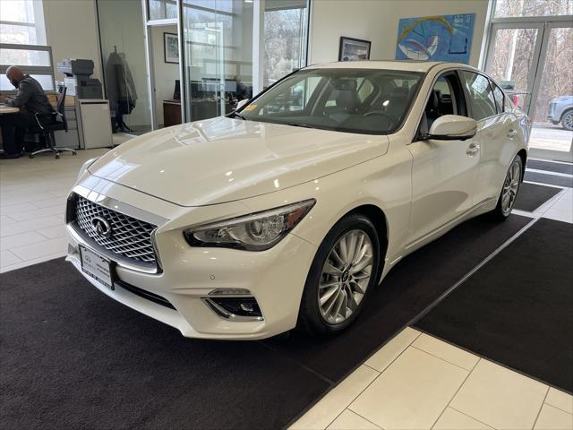 used 2021 INFINITI Q50 car, priced at $27,390