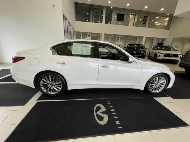 used 2021 INFINITI Q50 car, priced at $27,390