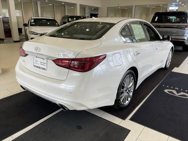 used 2021 INFINITI Q50 car, priced at $27,390