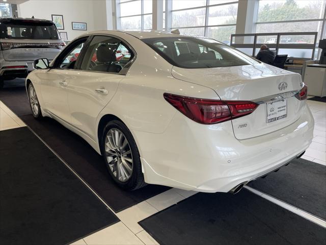 used 2021 INFINITI Q50 car, priced at $27,390