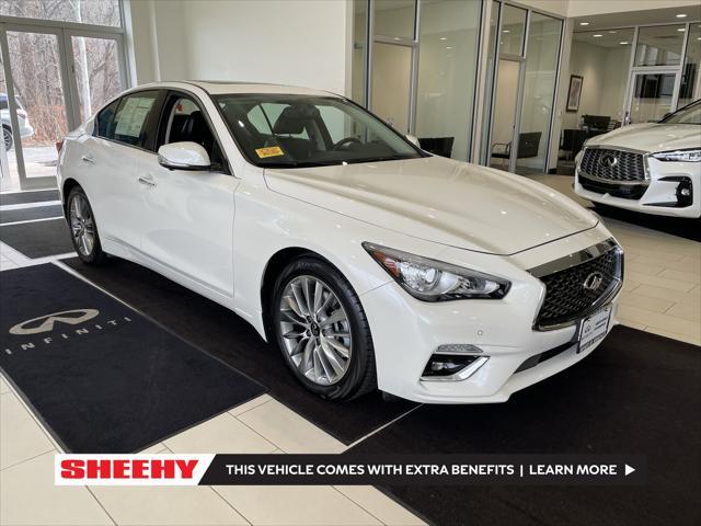 used 2021 INFINITI Q50 car, priced at $27,390