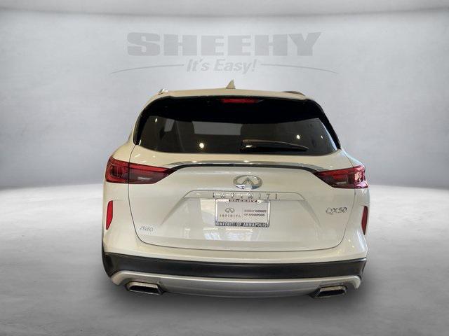 used 2021 INFINITI QX50 car, priced at $29,814