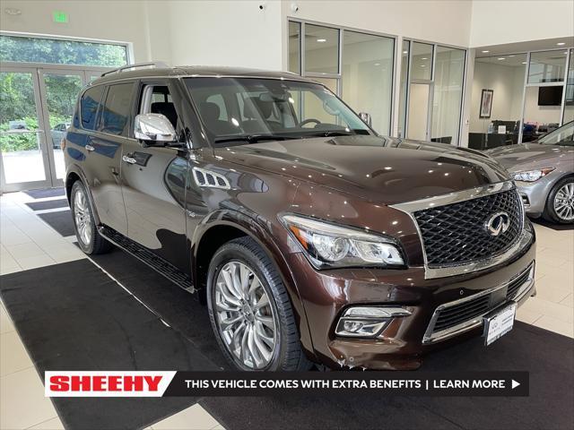 used 2017 INFINITI QX80 car, priced at $24,756