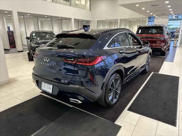 new 2025 INFINITI QX55 car, priced at $61,340