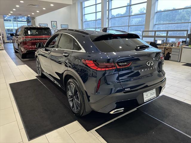 new 2025 INFINITI QX55 car, priced at $61,340