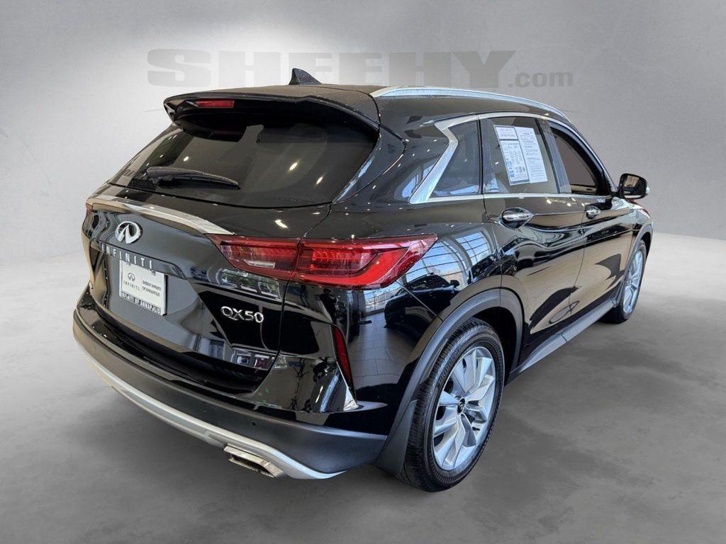 used 2022 INFINITI QX50 car, priced at $31,315