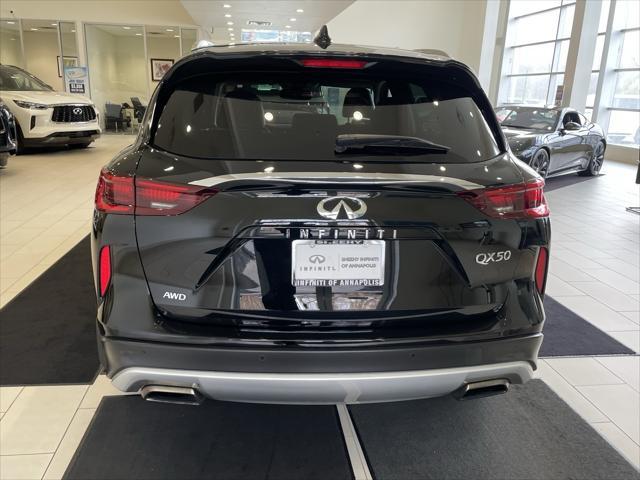 used 2022 INFINITI QX50 car, priced at $24,881