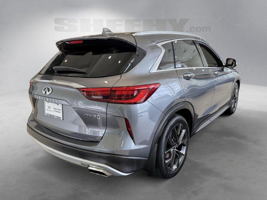 used 2022 INFINITI QX50 car, priced at $35,270