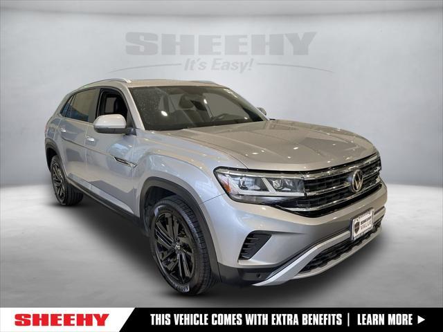 used 2021 Volkswagen Atlas Cross Sport car, priced at $23,264