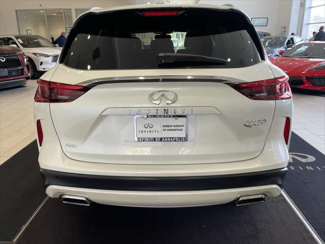 used 2021 INFINITI QX50 car, priced at $24,999