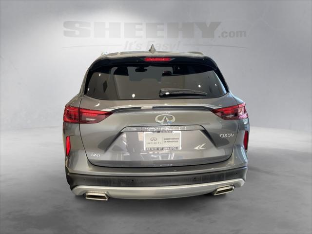 used 2021 INFINITI QX50 car, priced at $29,340