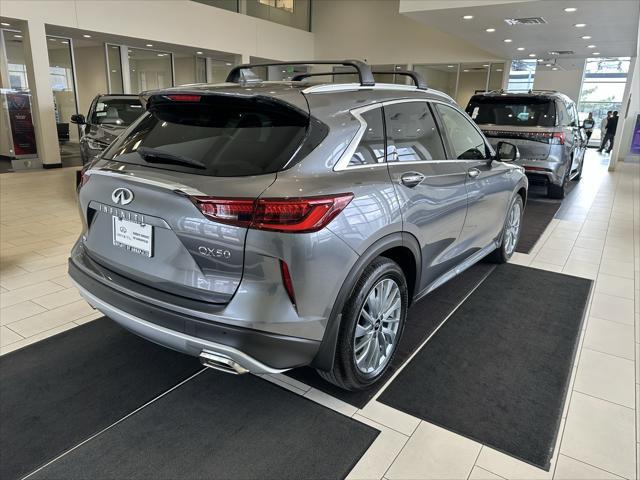 new 2025 INFINITI QX50 car, priced at $49,670