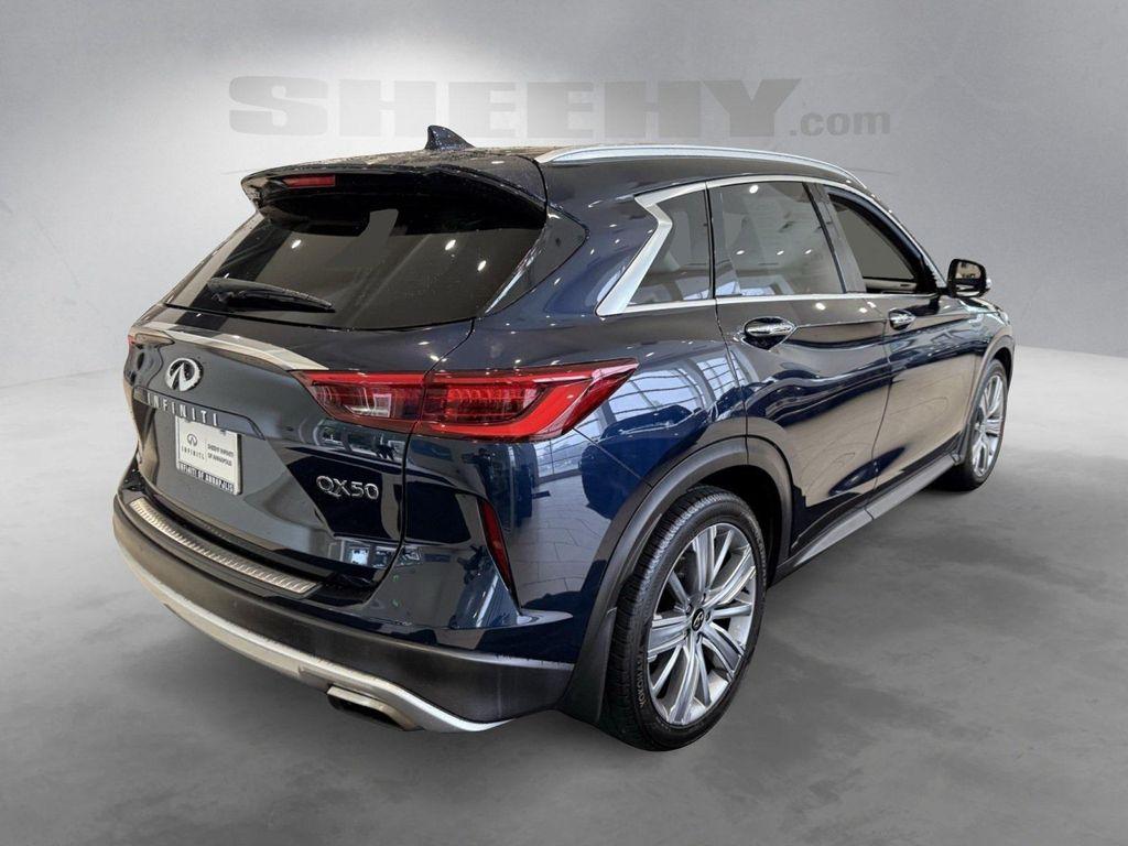 used 2021 INFINITI QX50 car, priced at $23,850