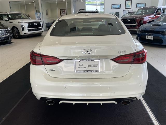 used 2022 INFINITI Q50 car, priced at $33,510