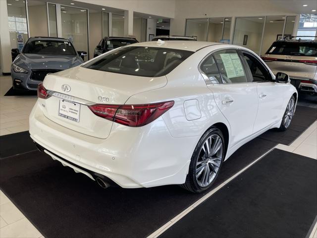 used 2022 INFINITI Q50 car, priced at $33,510