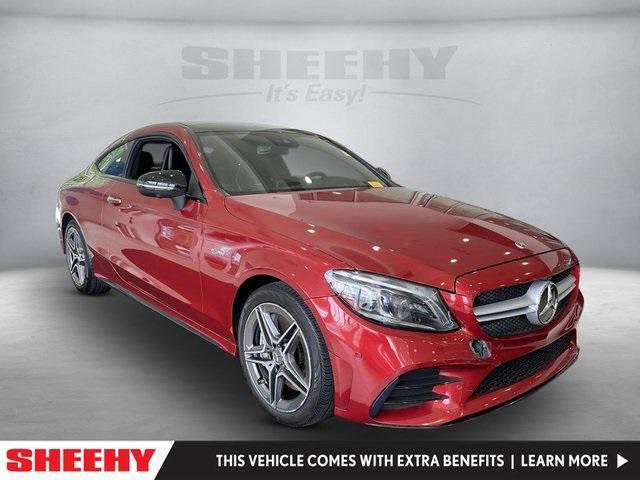 used 2020 Mercedes-Benz AMG C 43 car, priced at $44,999