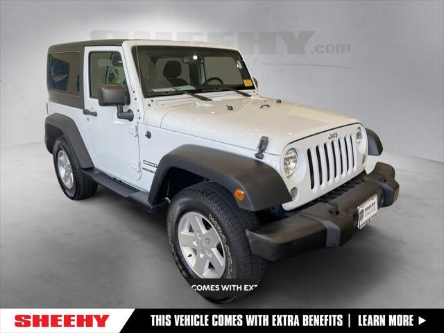 used 2017 Jeep Wrangler car, priced at $20,692