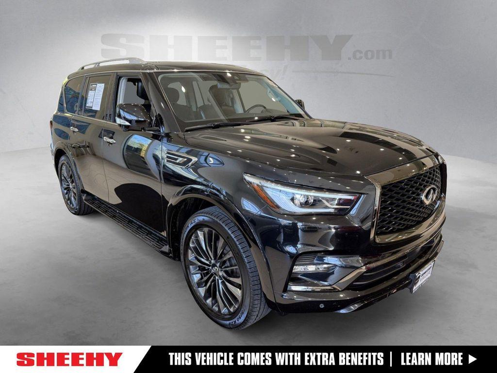 used 2021 INFINITI QX80 car, priced at $34,490