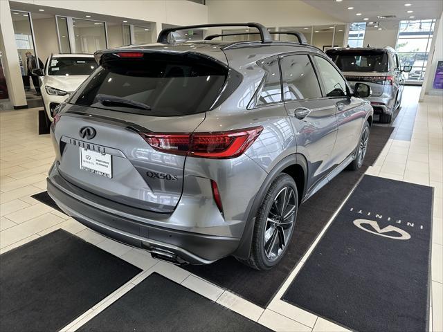 new 2025 INFINITI QX50 car, priced at $53,670