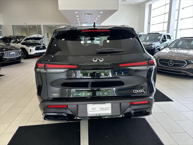 new 2025 INFINITI QX60 car, priced at $61,080