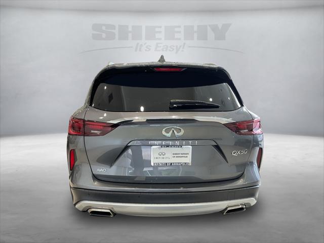used 2022 INFINITI QX50 car, priced at $29,475