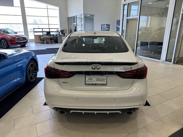 new 2024 INFINITI Q50 car, priced at $58,999