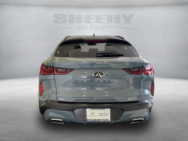 used 2022 INFINITI QX55 car, priced at $31,595