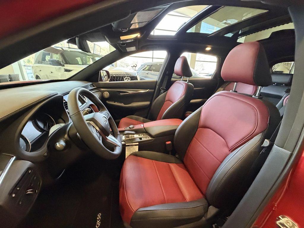 new 2025 INFINITI QX50 car, priced at $55,520
