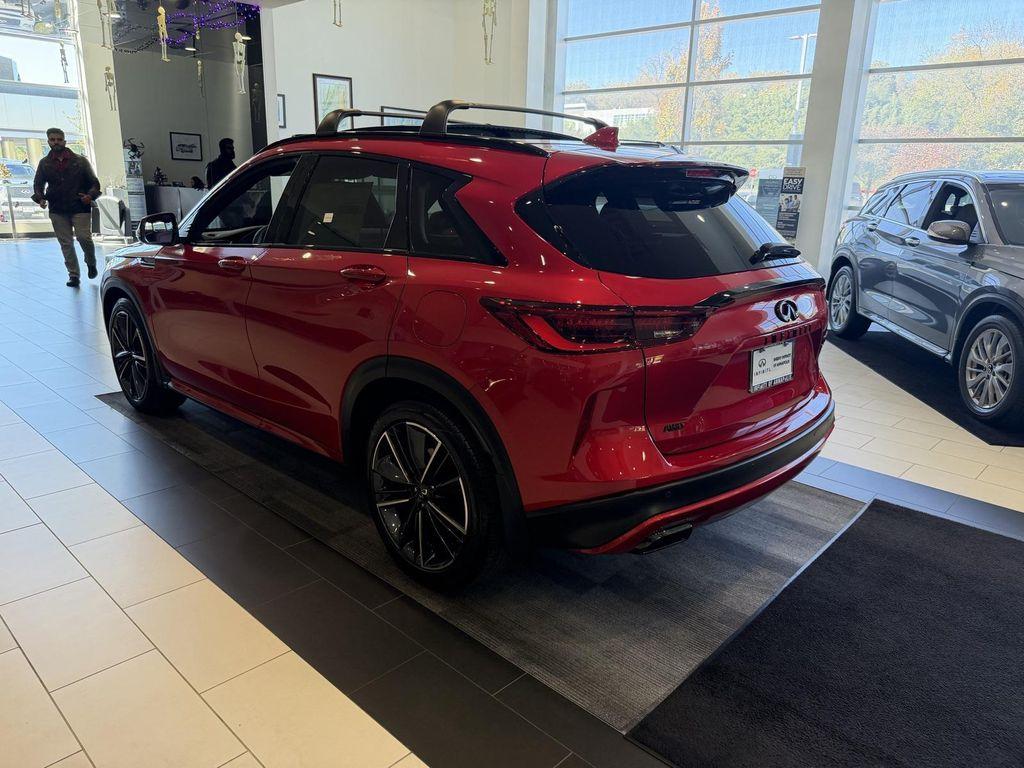 new 2025 INFINITI QX50 car, priced at $55,520