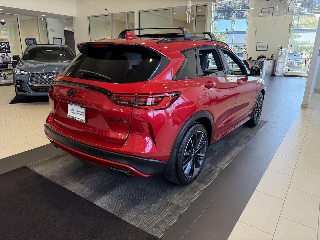 new 2025 INFINITI QX50 car, priced at $55,520