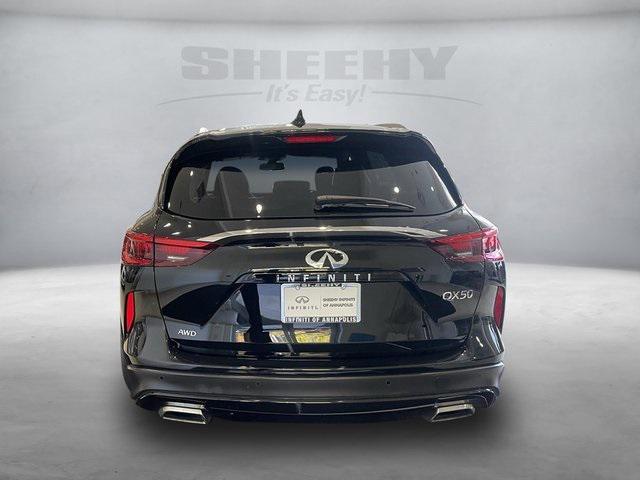 used 2021 INFINITI QX50 car, priced at $28,999