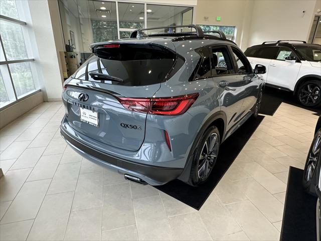 new 2025 INFINITI QX50 car, priced at $54,455