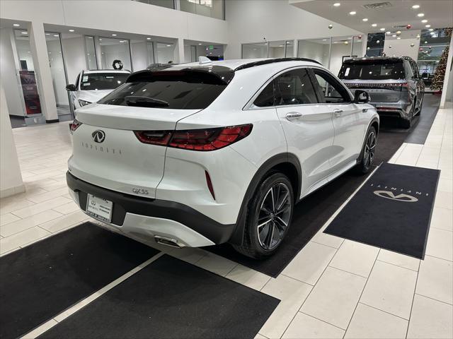 new 2025 INFINITI QX55 car, priced at $58,080