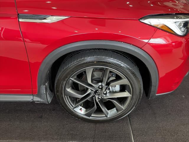 used 2022 INFINITI QX50 car, priced at $35,253