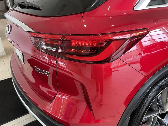 used 2022 INFINITI QX50 car, priced at $35,253