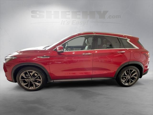 used 2022 INFINITI QX50 car, priced at $35,253