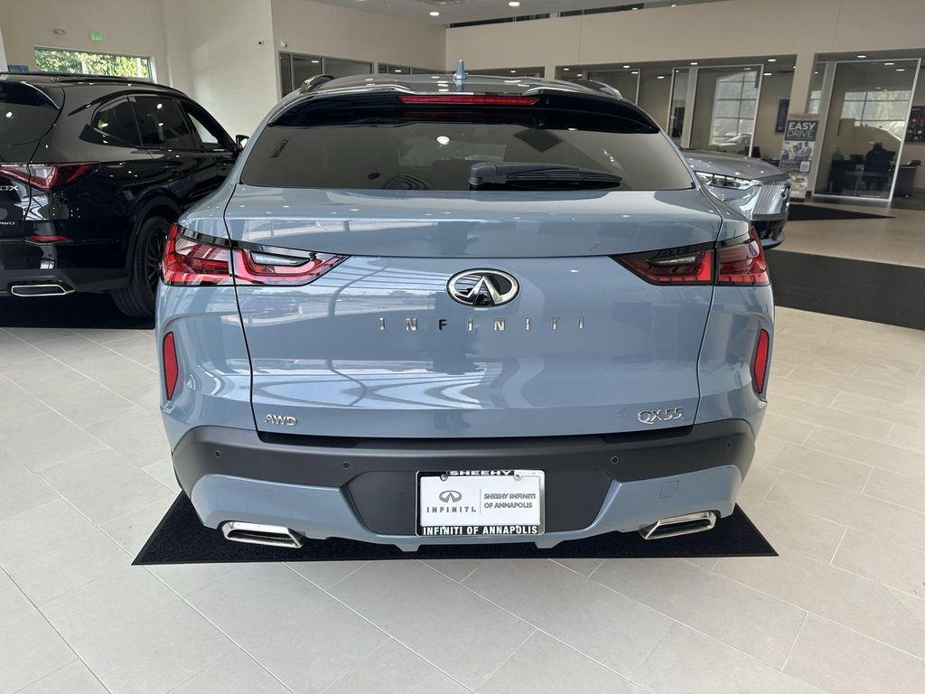 new 2025 INFINITI QX55 car, priced at $62,035