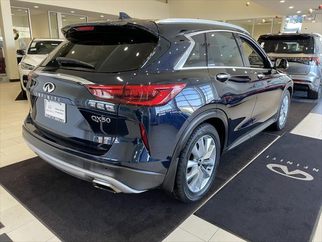 used 2021 INFINITI QX50 car, priced at $25,670