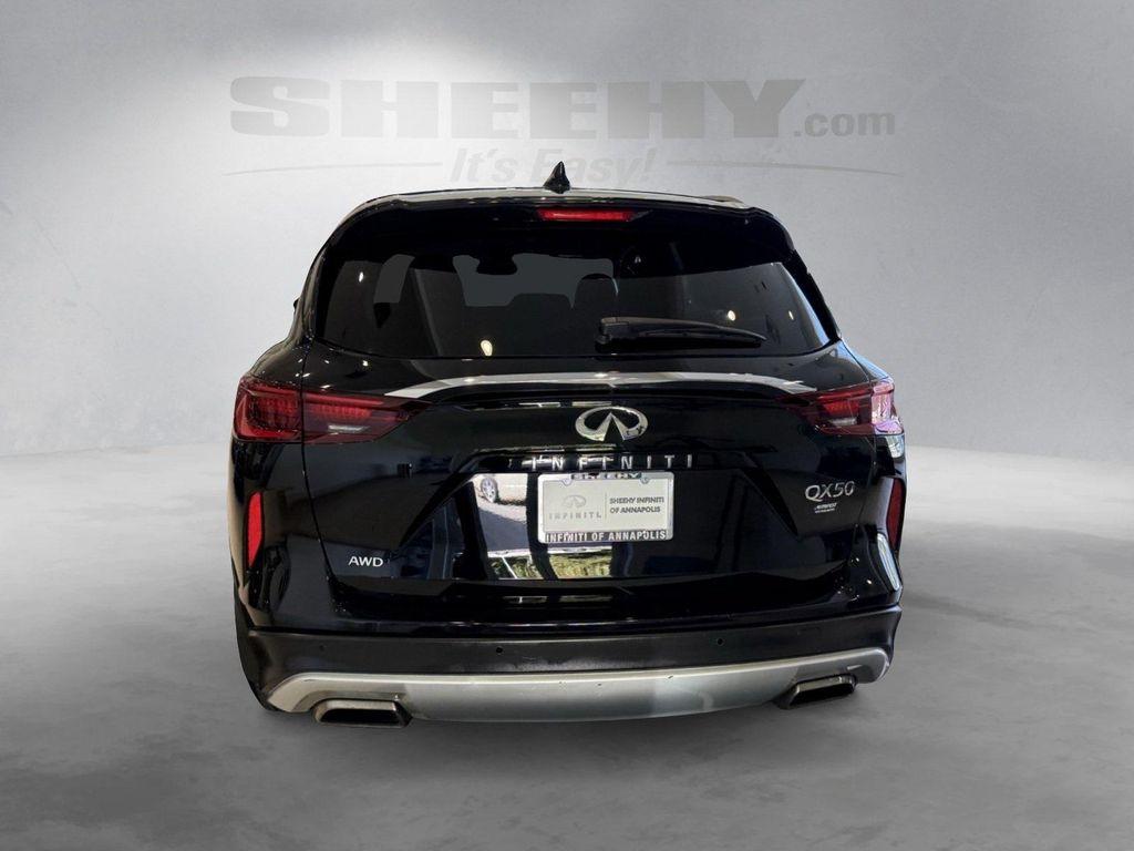 used 2023 INFINITI QX50 car, priced at $30,958