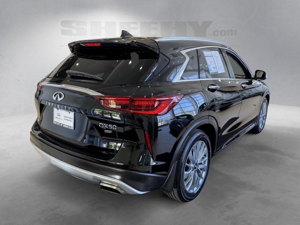 used 2023 INFINITI QX50 car, priced at $30,958