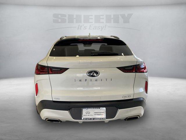 used 2022 INFINITI QX55 car, priced at $29,270