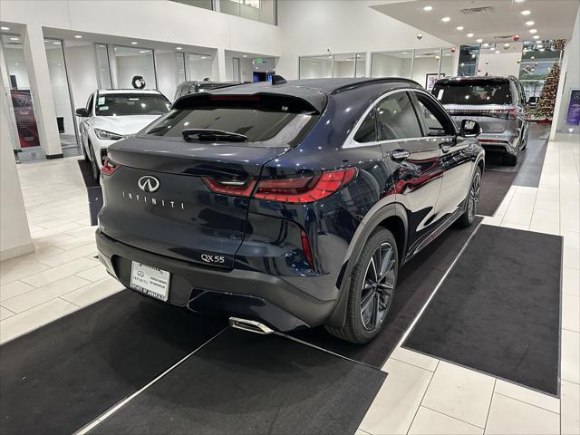 new 2025 INFINITI QX55 car, priced at $57,270