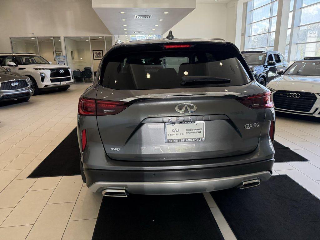 new 2025 INFINITI QX50 car, priced at $49,270