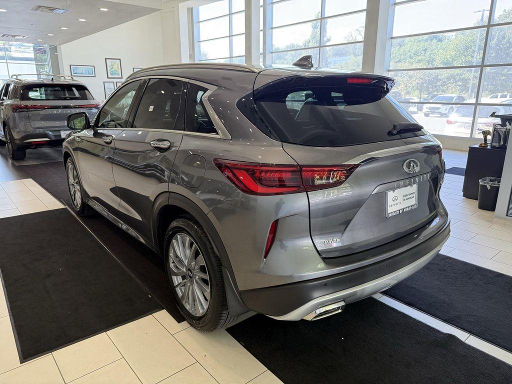 new 2025 INFINITI QX50 car, priced at $49,270
