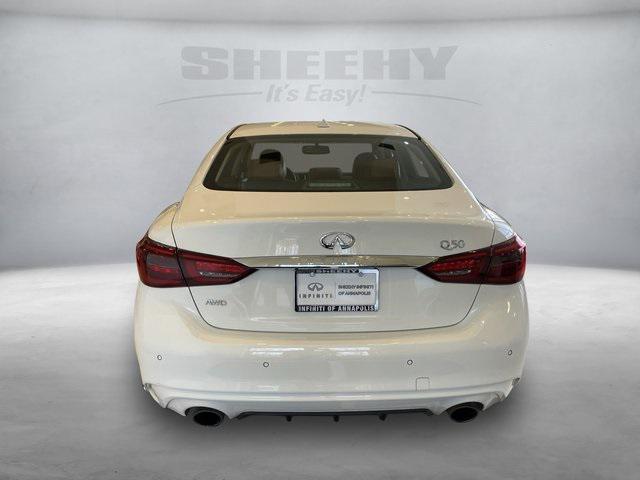 used 2023 INFINITI Q50 car, priced at $30,870