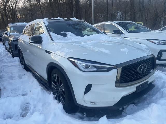 used 2021 INFINITI QX50 car, priced at $27,832