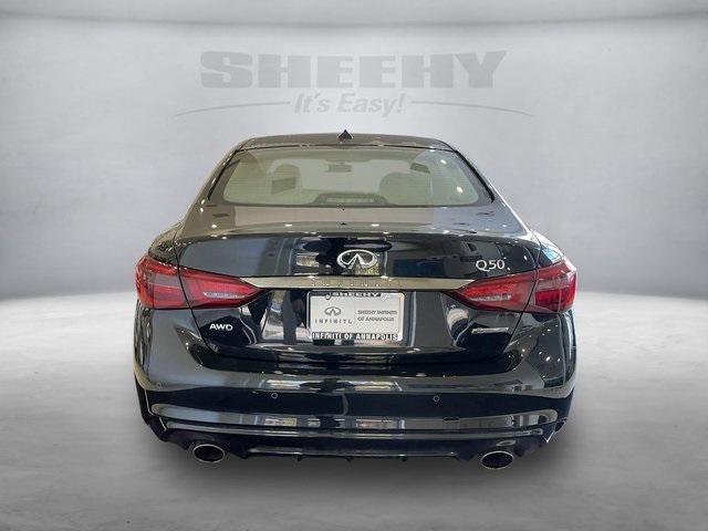 used 2021 INFINITI Q50 car, priced at $29,999