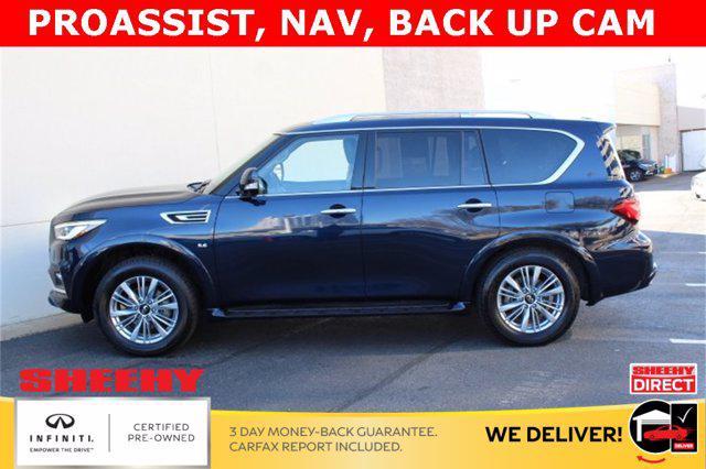 used 2020 INFINITI QX80 car, priced at $25,922
