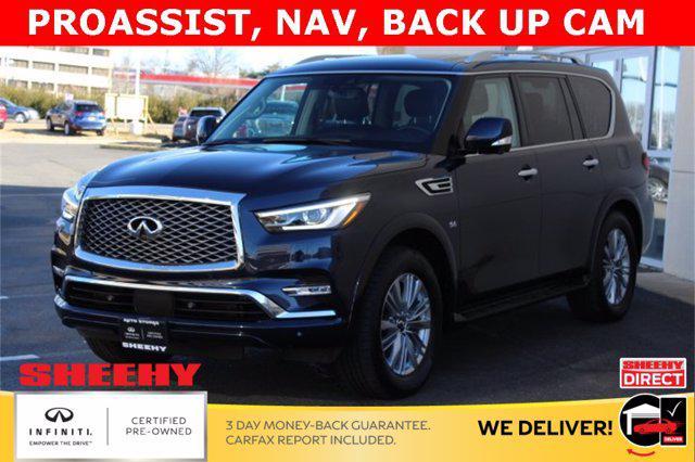 used 2020 INFINITI QX80 car, priced at $25,922