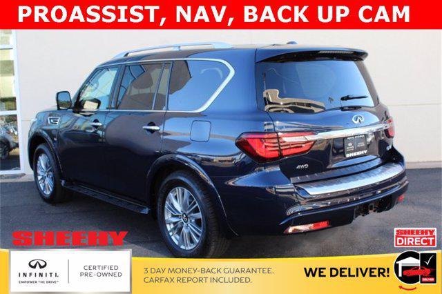 used 2020 INFINITI QX80 car, priced at $25,922